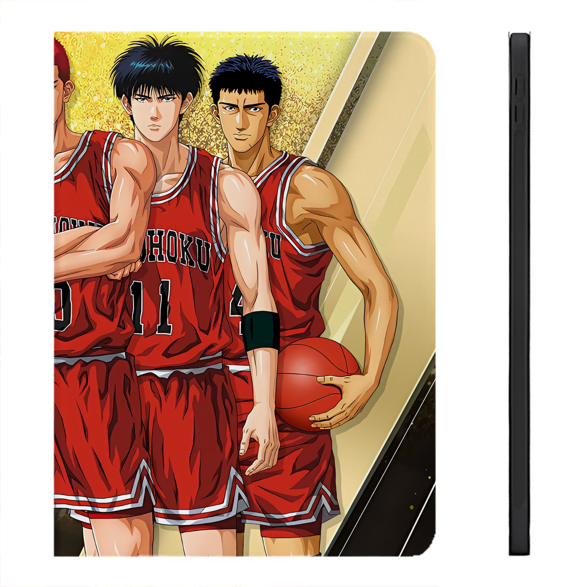 （画像用） SLAM DUNK／スラムダンク IPadケース ペンホルダー付き ブックスタイルデザイン
